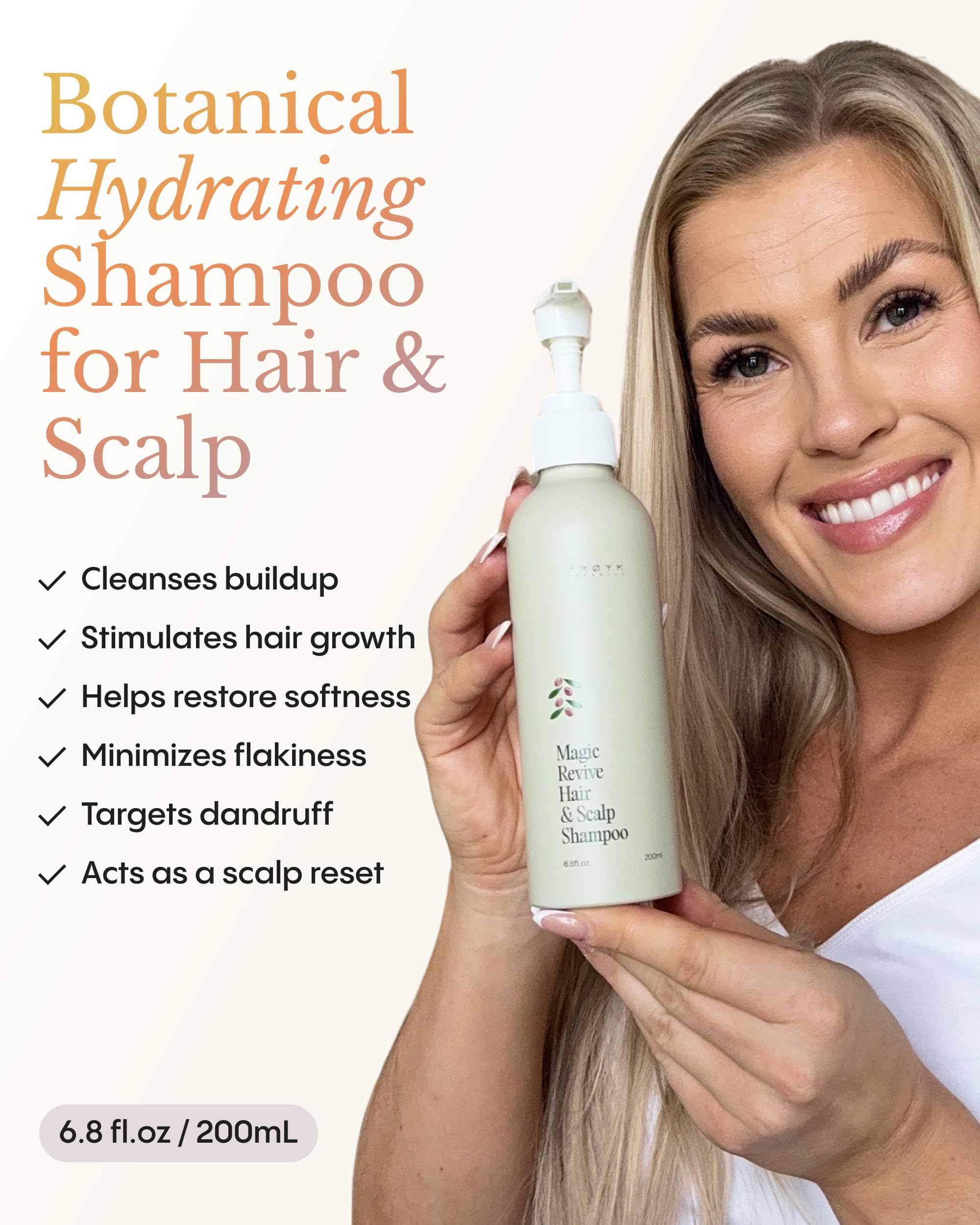 FRØYA label close-up highlighting ingredients and organic benefit