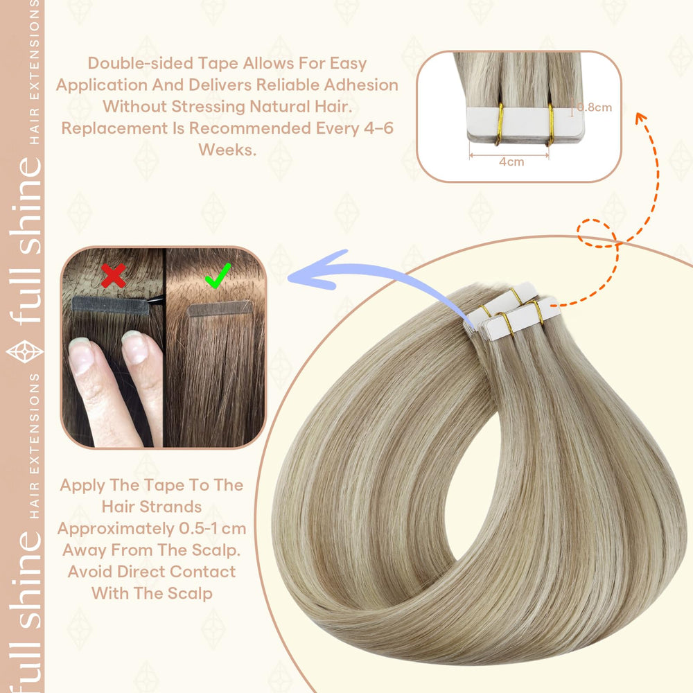 Fshine installed extensions back view demonstrating seamless blend