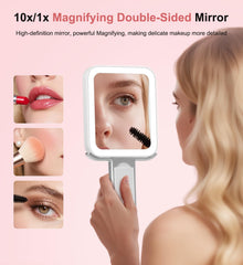 Fshyos 10X magnification showing eyebrow detail for precision benefit