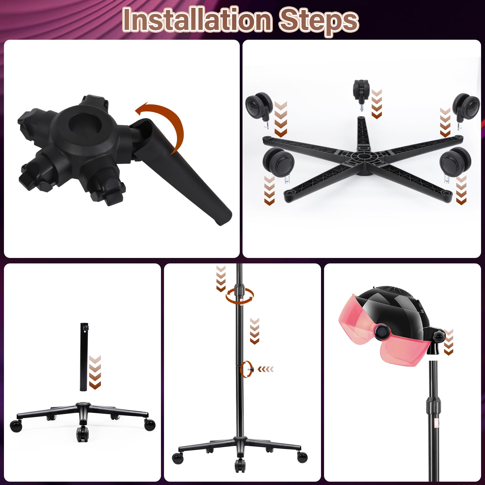 Fuehomue disassembled for compact storage, easy stowaway benefit