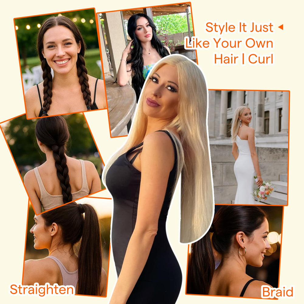 Full Shine lifestyle evening look showing polished volume for special events