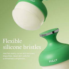 FULLY grip detail highlighting ergonomic hold for controlled pressure and comfort
