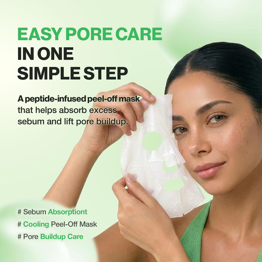 FULLY close-up bio-cellulose texture highlighting snug fit benefit