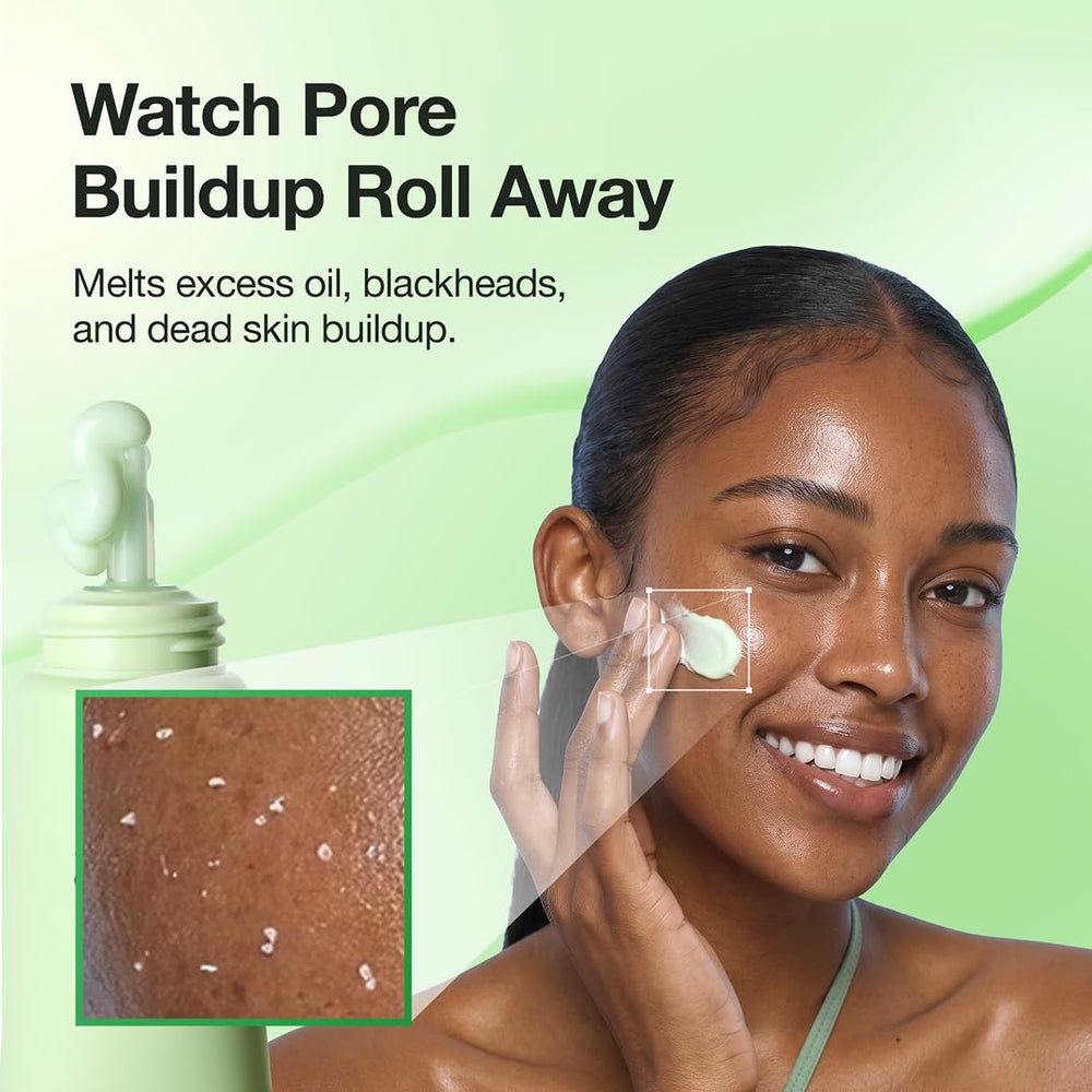 FULLY cream-to-oil texture close-up demonstrating smooth melting action