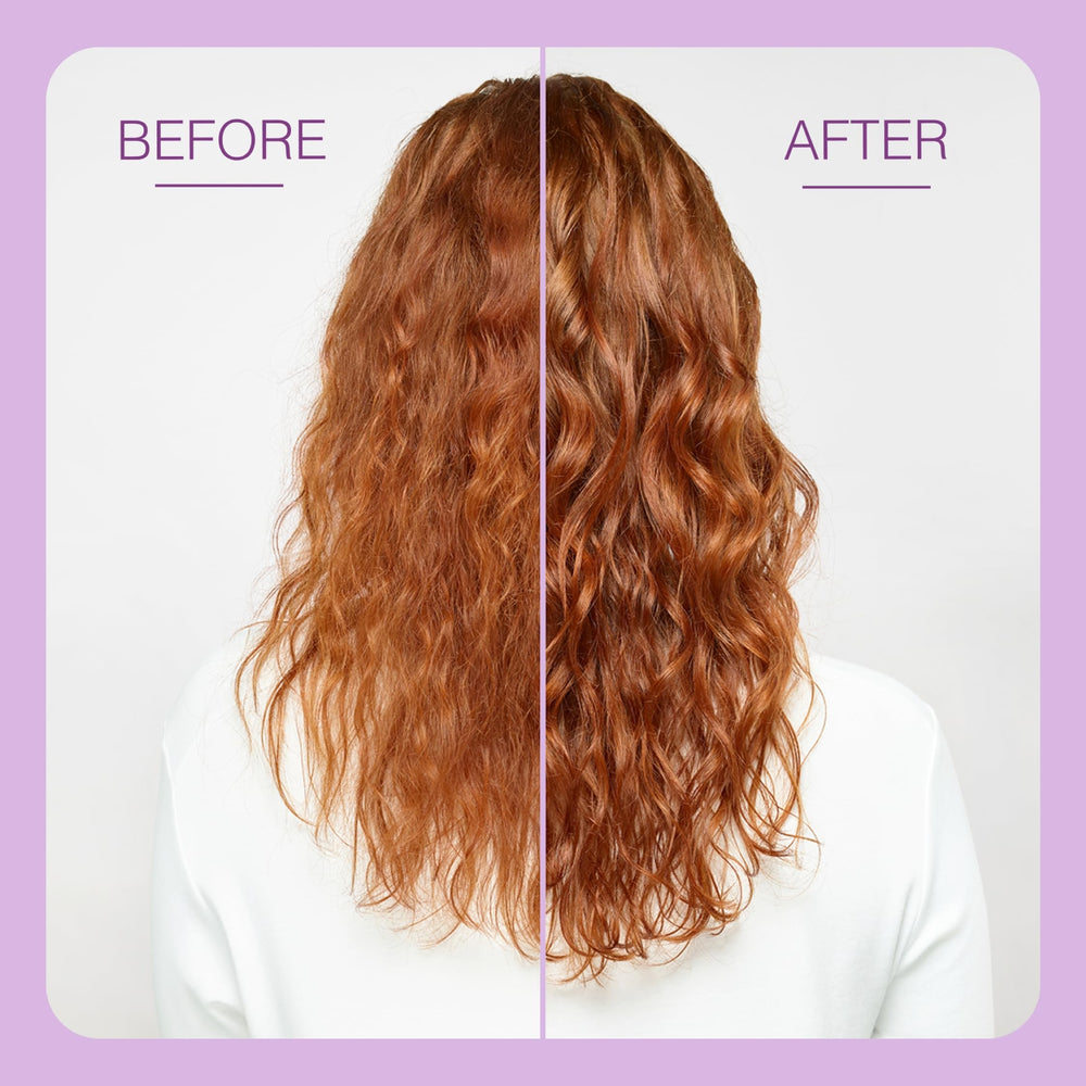 Function of Beauty conditioner texture ribbon showing lightweight slip