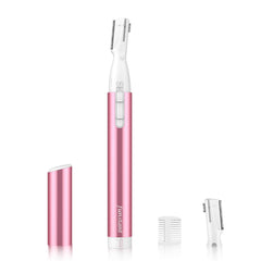 Funstant front view showing trimmer and compact benefits