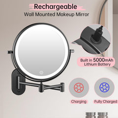 FUNTOUCH close-up of 30x magnifying glass revealing fine detail for precision work