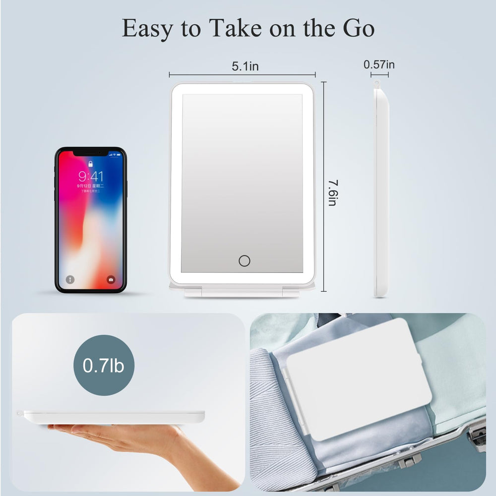 FUNTOUCH held in hand to show scale and lightweight portability benefit