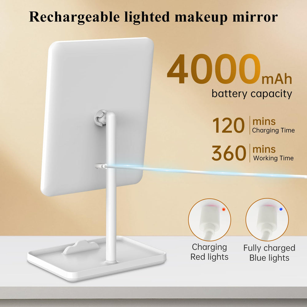 FUNTOUCH closeup of LED ring highlighting adjustable light quality benefit