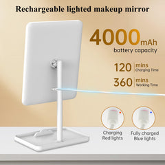 FUNTOUCH closeup of LED ring highlighting adjustable light quality benefit