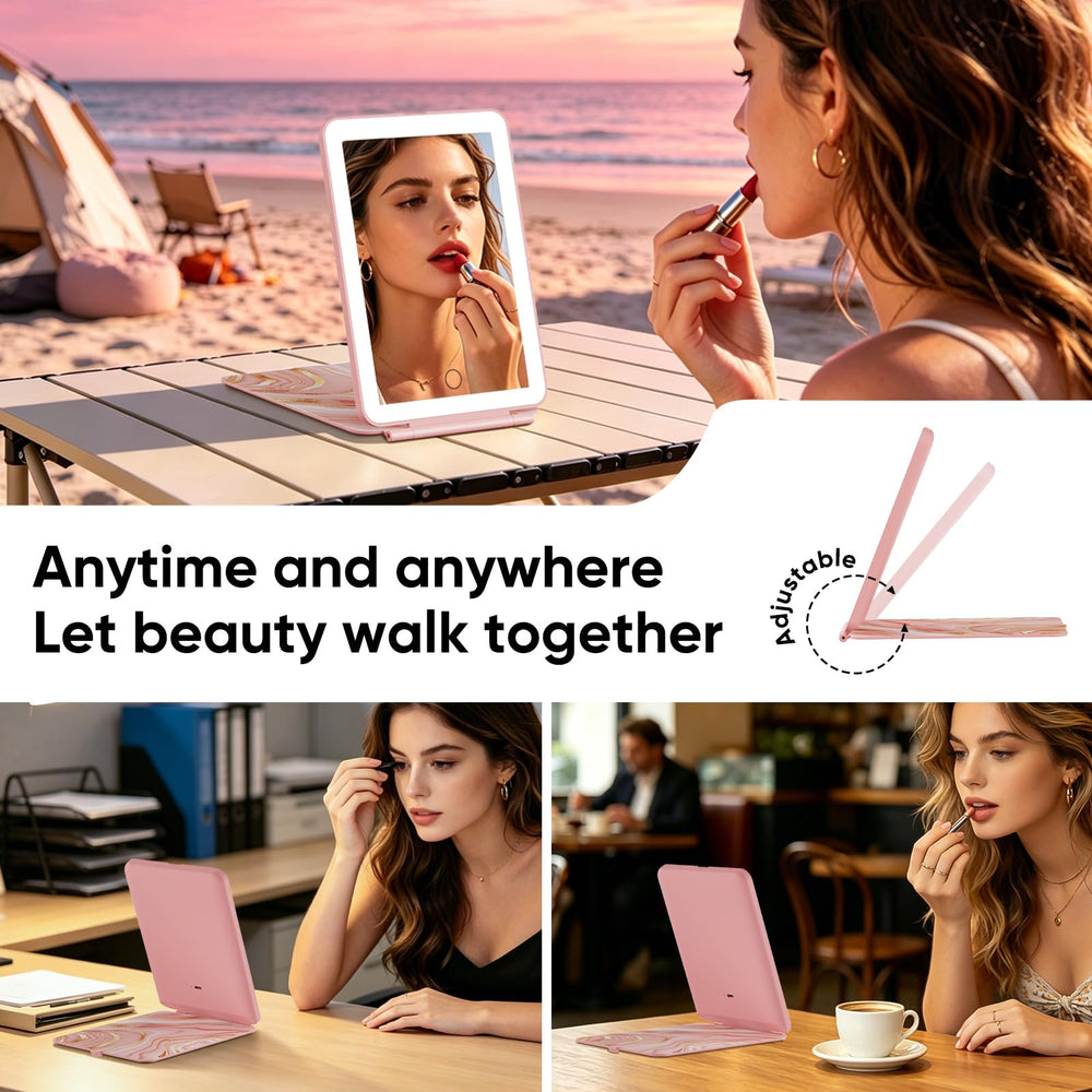 FUNTOUCH in makeup routine true-color lighting benefit