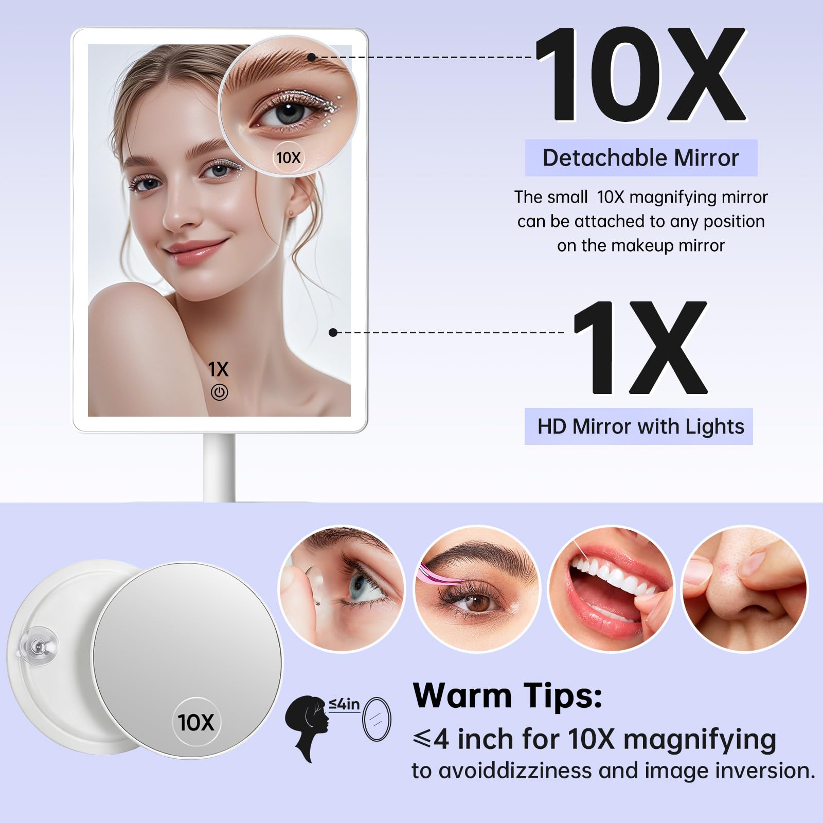 FUNTOUCH on vanity in bedroom showing practical everyday styling benefit