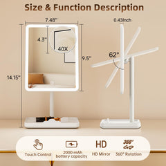 FUNTOUCH base showing phone holder for hands-free tutorial viewing benefit