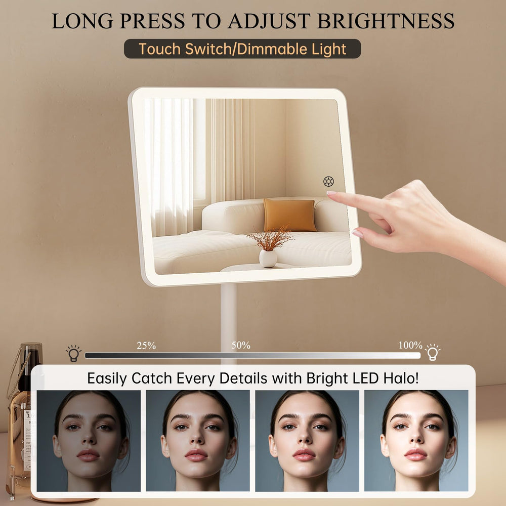 FUNTOUCH side angle showing tilt and rotation for customizable positioning benefit