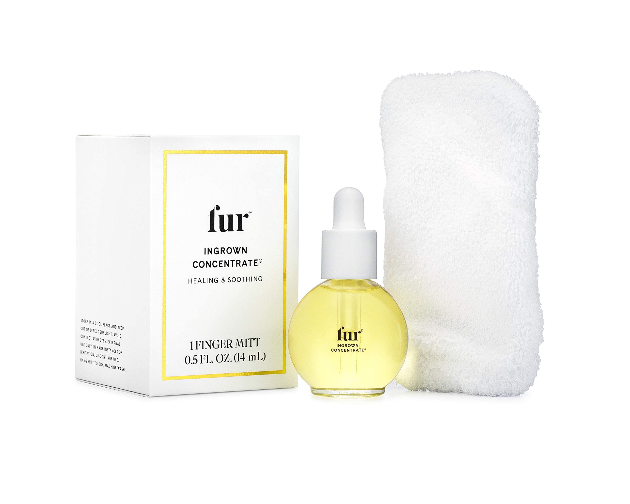 Fur Eliminator Mitt textured surface close-up for safe physical exfoliation benefit