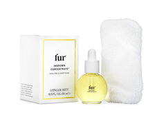 Fur Eliminator Mitt textured surface close-up for safe physical exfoliation benefit