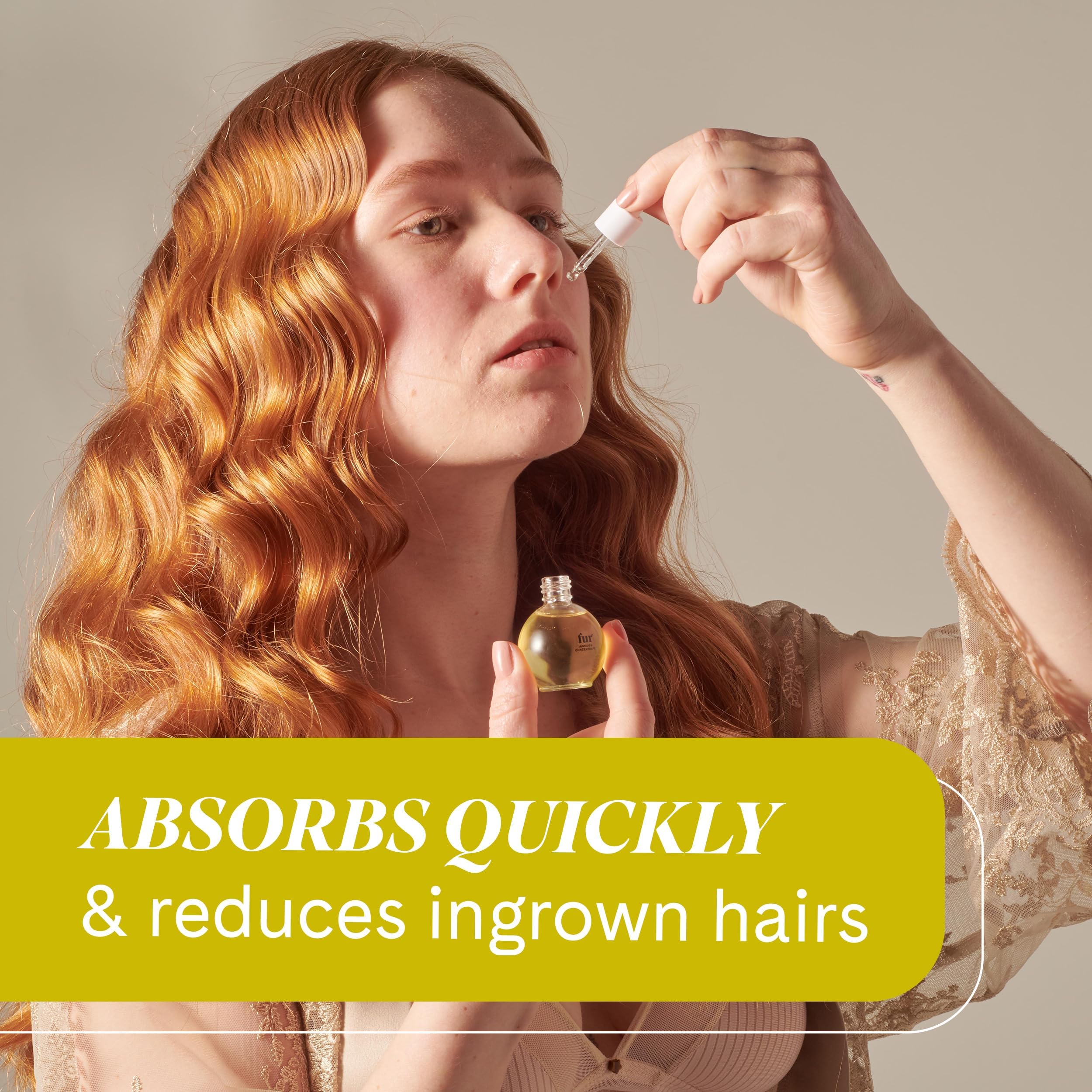 Fur oil pump top for controlled dispensing and mess-free application benefit