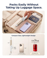 FURIDEN Lite held in hand to show size and travel convenience