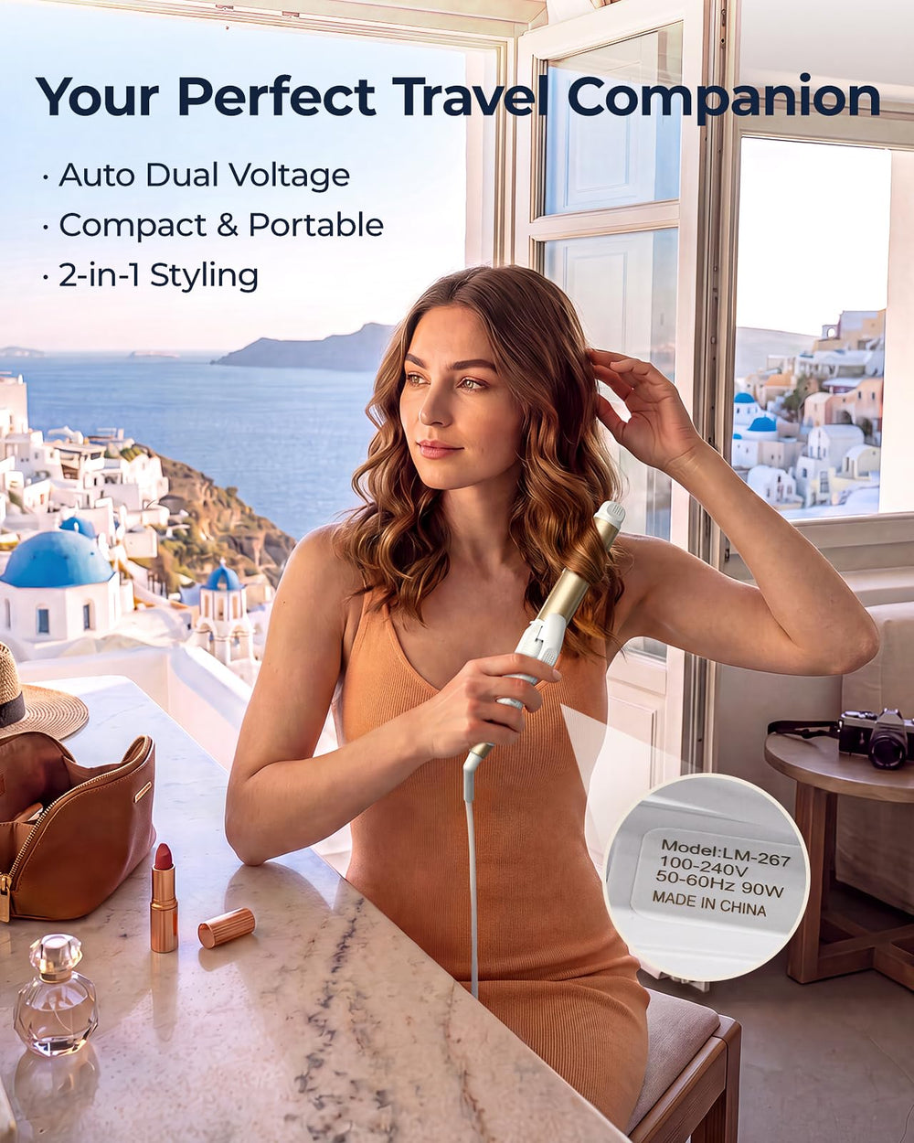 FURIDEN Lite LED voltage display offering travel safety confirmation