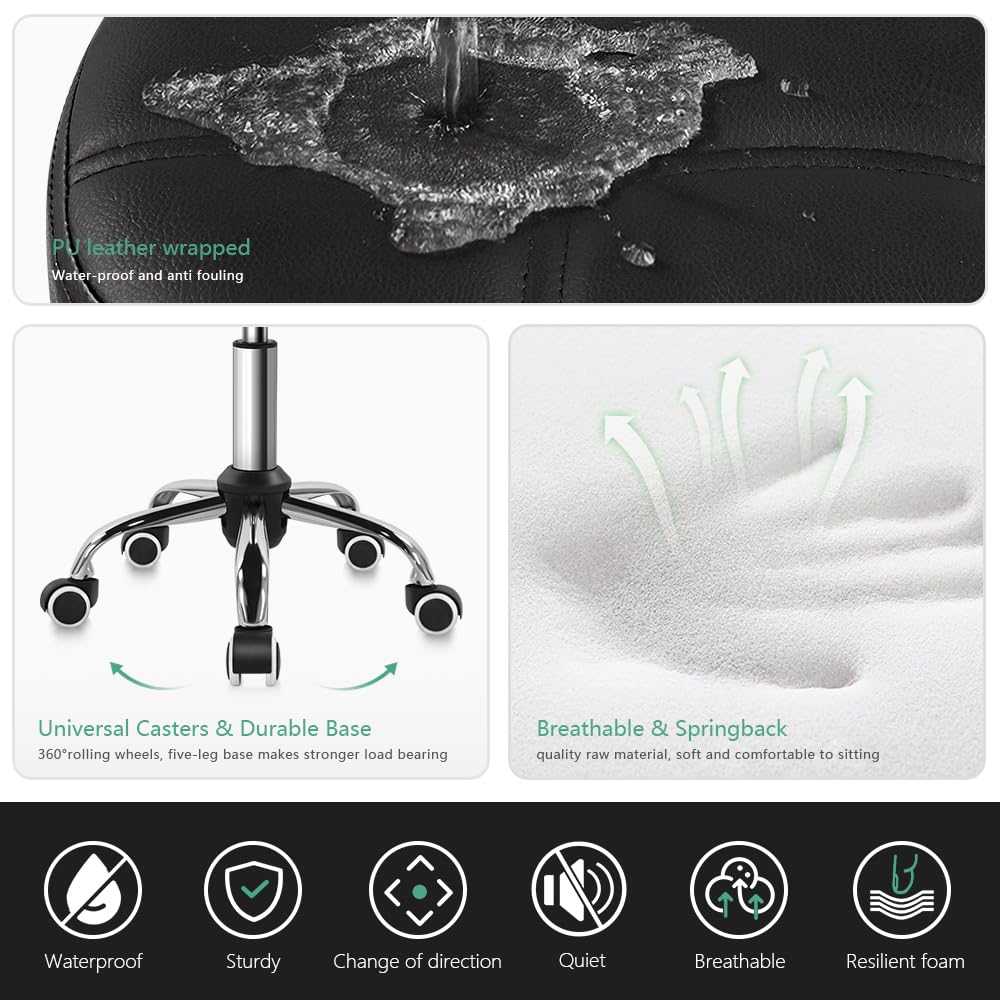 FURWOO metal base and support showing sturdy 17.3-inch diameter stability