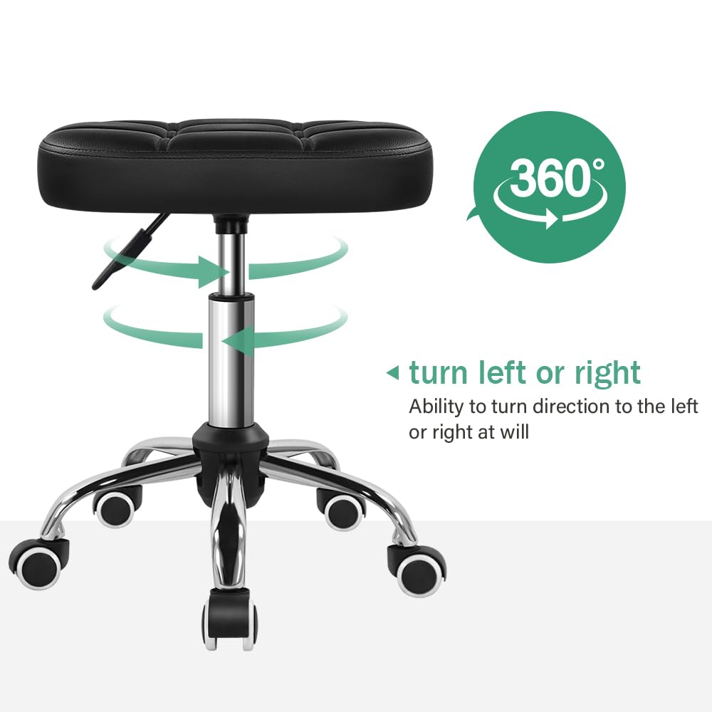 FURWOO caster close-up demonstrating smooth quiet wheels that protect floors