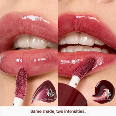 fwee lip swatch on skin demonstrating 70% pigment rich vanilla payoff