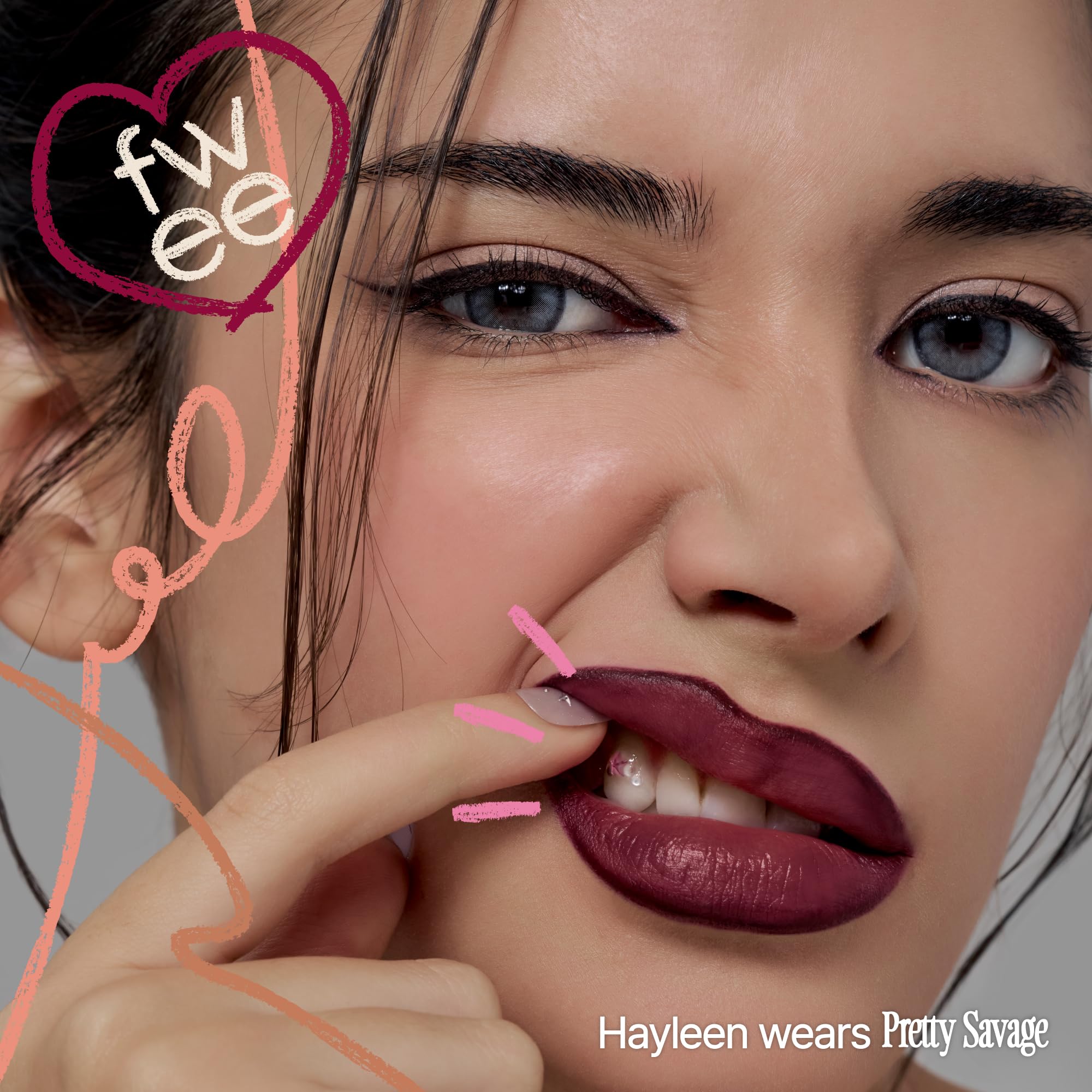fwee close-up retractable tip highlighting precise application benefit