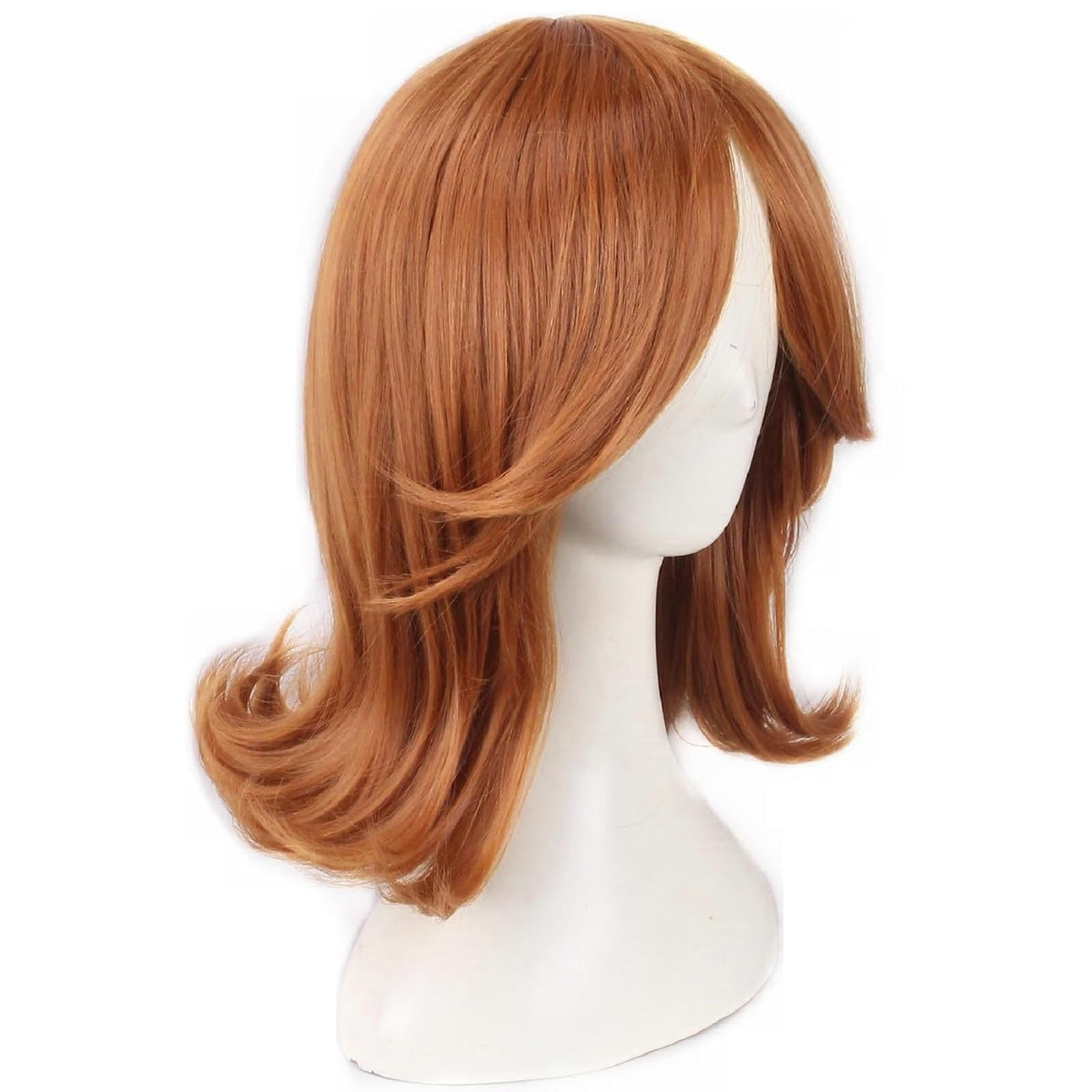 FWHWJ front view light copper flip bob showcasing vintage silhouette and photo-ready finish