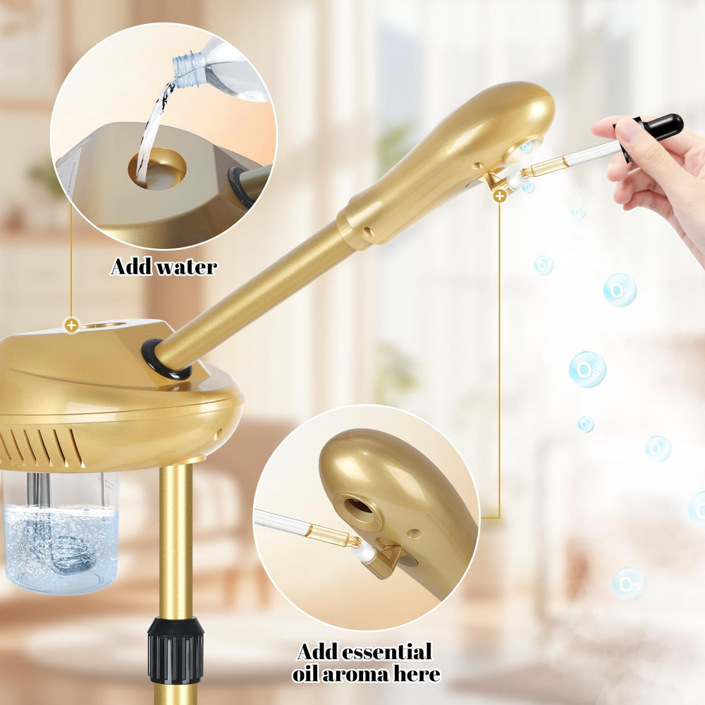 FWOD BIBTO scale comparison next to chair showing compact professional footprint