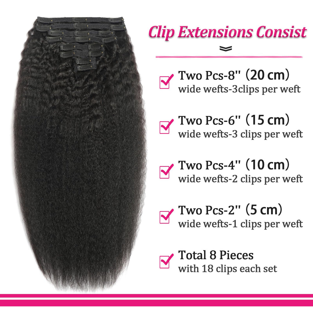 FZV close-up of kinky straight hair texture demonstrating natural blend benefit