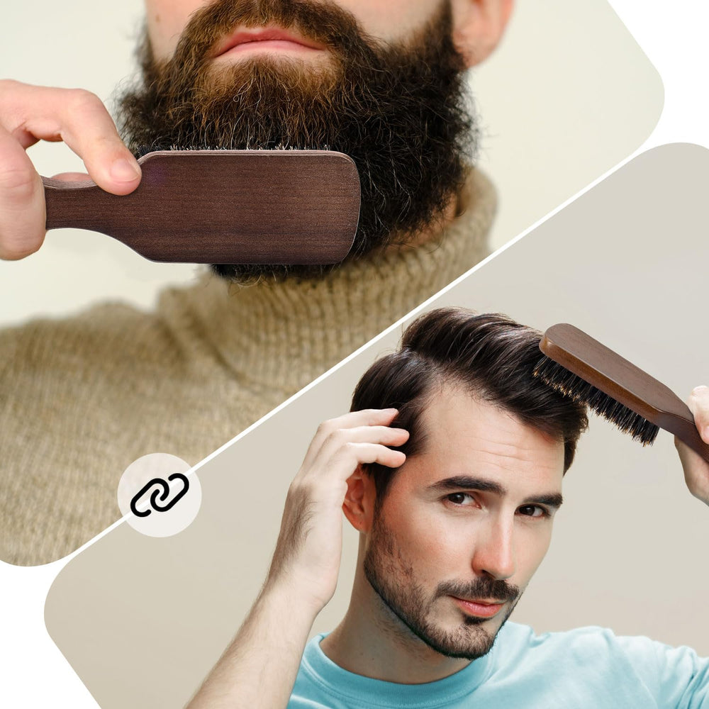 GAINWELL grooming beard and mustache to distribute oils evenly