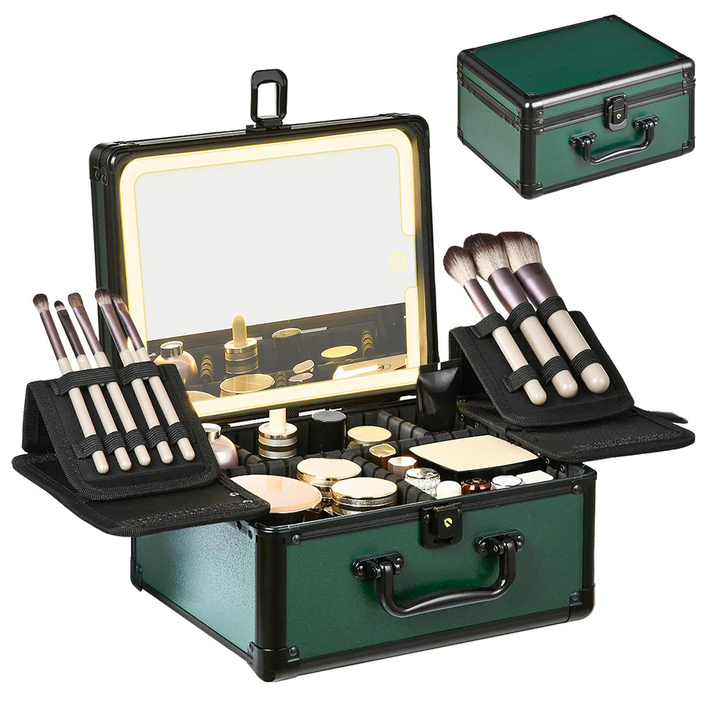 GALHUBIS front closed case showing compact durable shell and handle