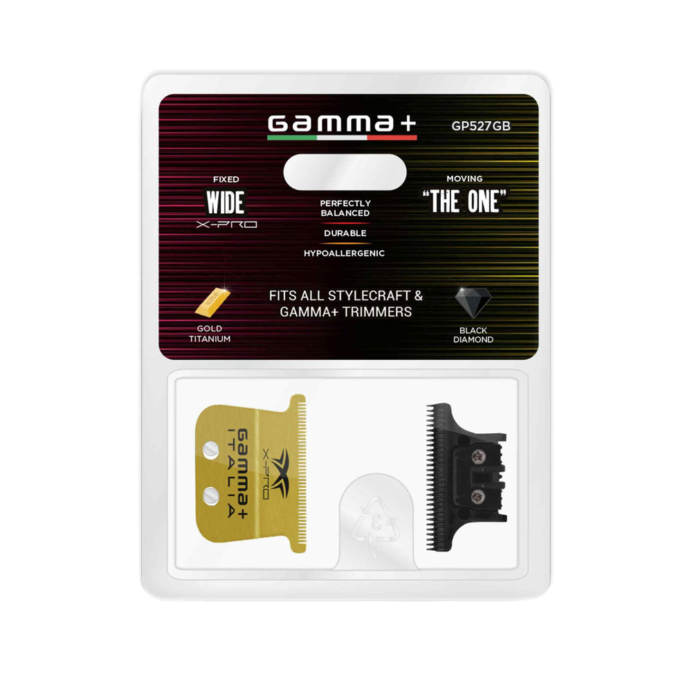 GAMMA+ detailed view of Black Diamond DLC cutter teeth for longer-lasting sharpness