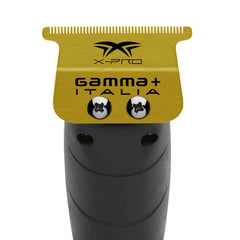 GAMMA+ blades mounted on trimmer demonstrating secure fit and ready-to-use performance