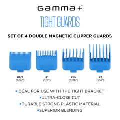 GAMMA+ double neodymium magnet close-up for stronger attachment