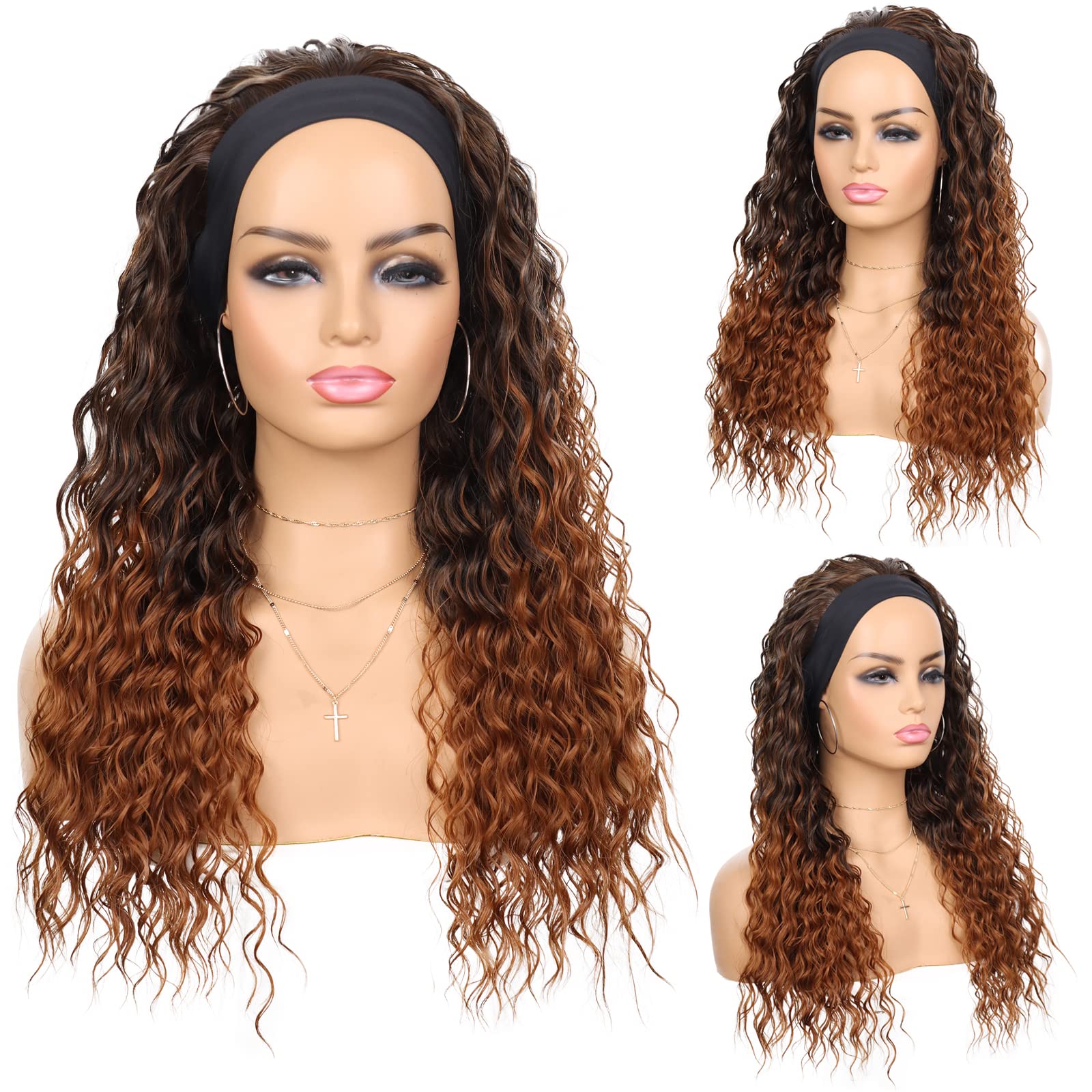 G&T Wig headband and included accessories displayed for quick styling