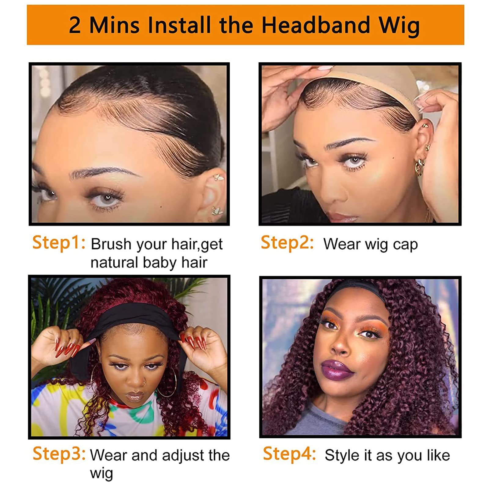 G&T Wig worn in lifestyle scene demonstrating comfortable daily wear