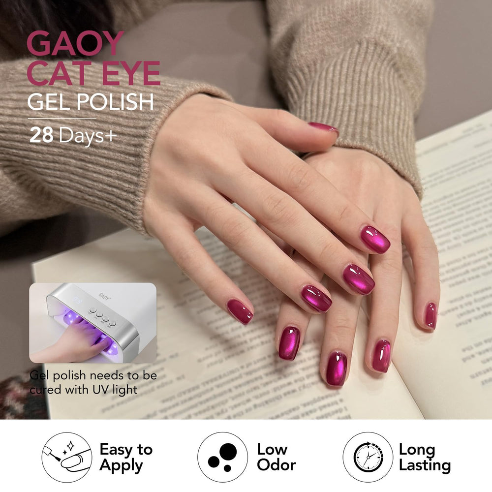 GAOY bottles next to ruler for size scale and easy home use