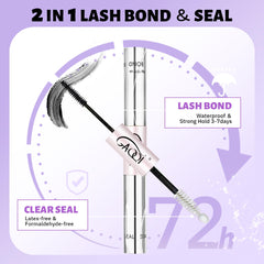 GAQQI remover bottle detail highlighting quick-dissolve action for safe removal