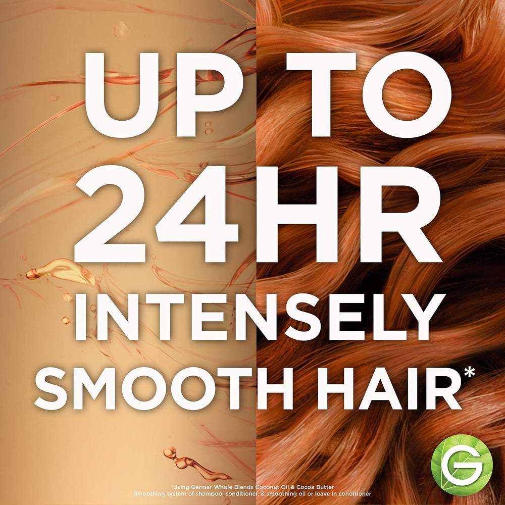 22 fl oz Garnier bottle next to hand for size and value clarity