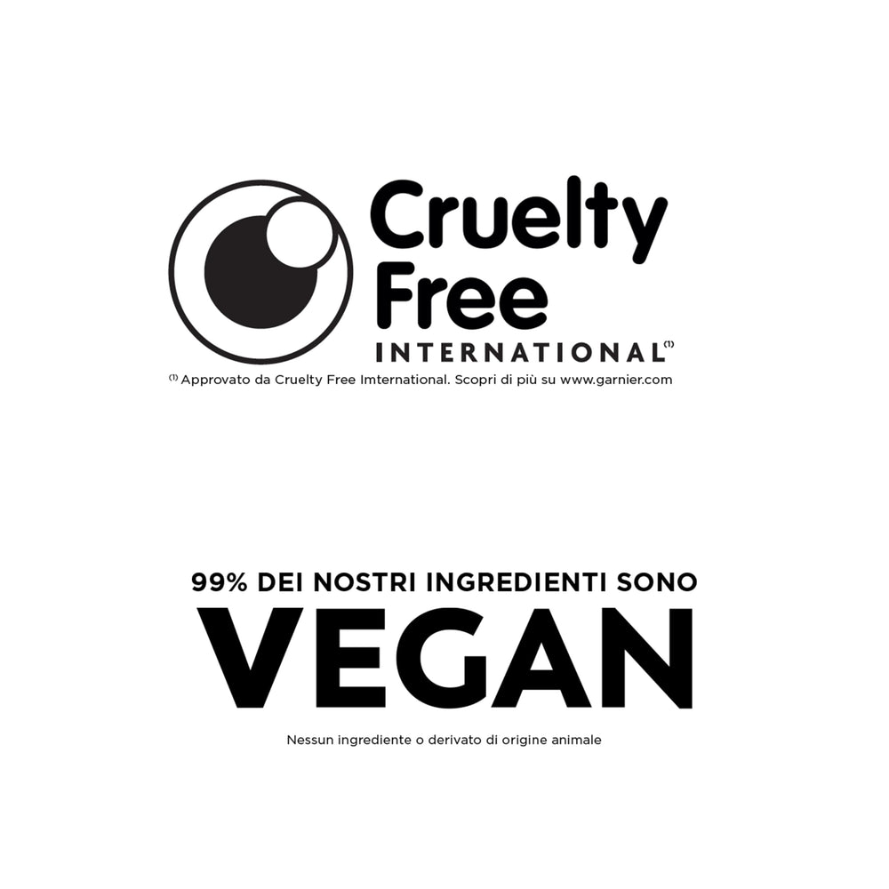 Garnier bottle on bathroom shelf in everyday skincare scene