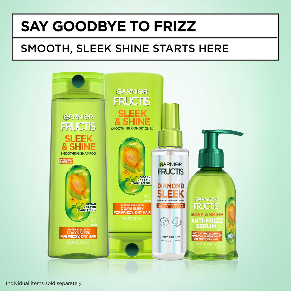 Garnier shampoo and conditioner in a shower setting for everyday use