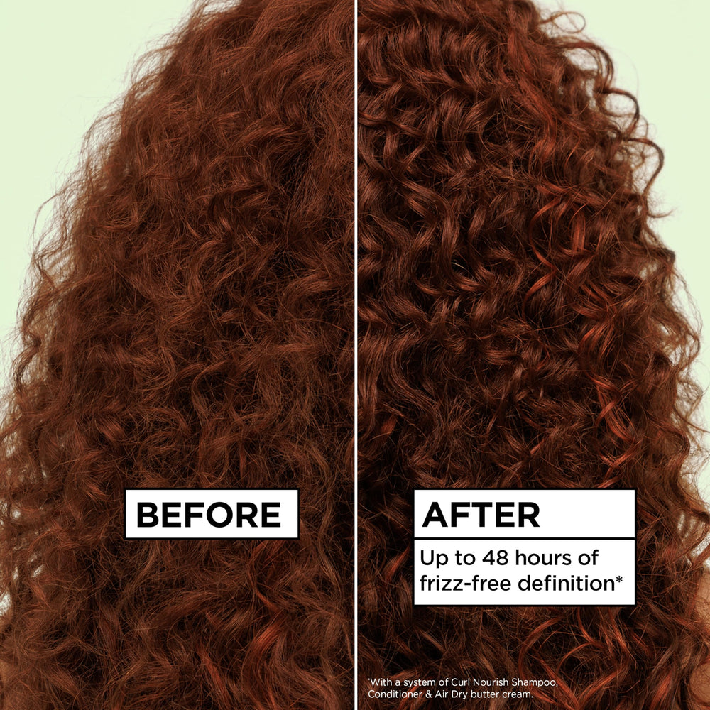 Garnier Fructis Air Dry Butter Cream tube showing lightweight styling aid