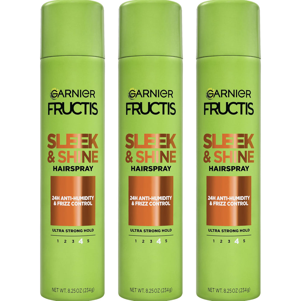 Garnier Fructis front packaging showing product and size benefits