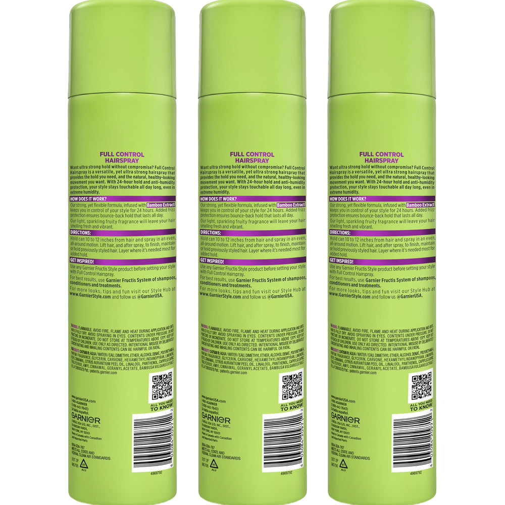 Garnier Fructis fragrance bubble visual conveying fresh fruity scent benefit