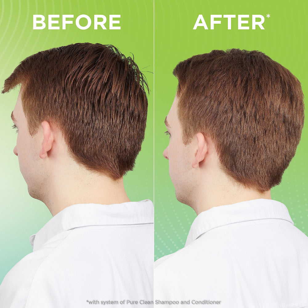 Garnier Fructis bottle in bathroom lifestyle highlighting daily use and clean finish