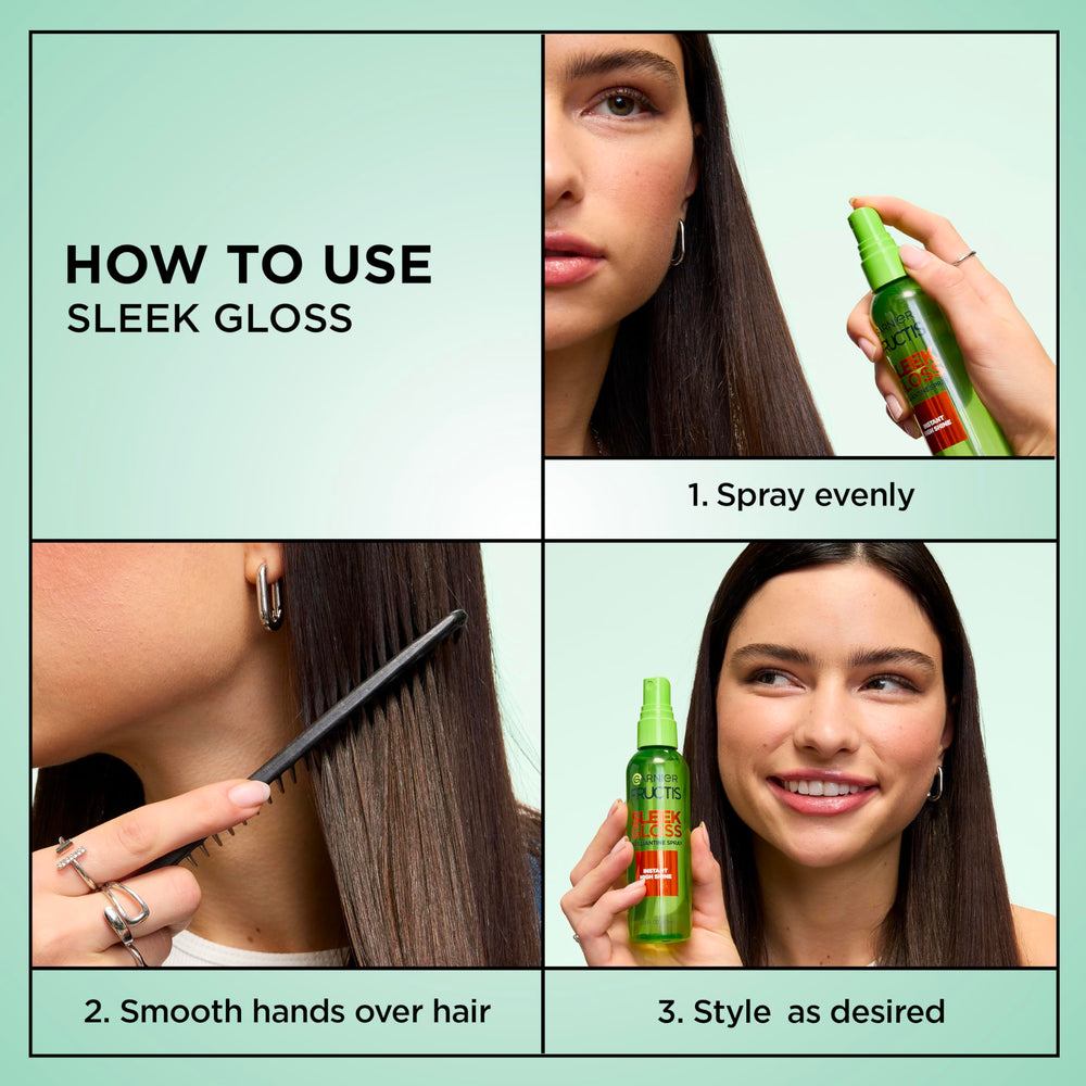 Garnier bottle next to phone to show 3 fl oz travel-friendly benefit