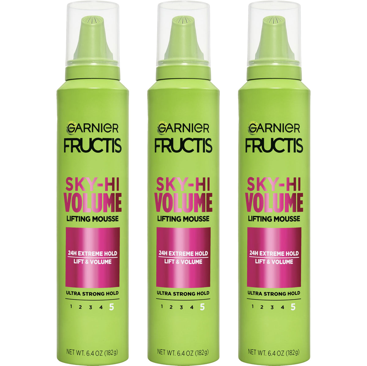 Garnier Fructis front packaging showing product for instant lift