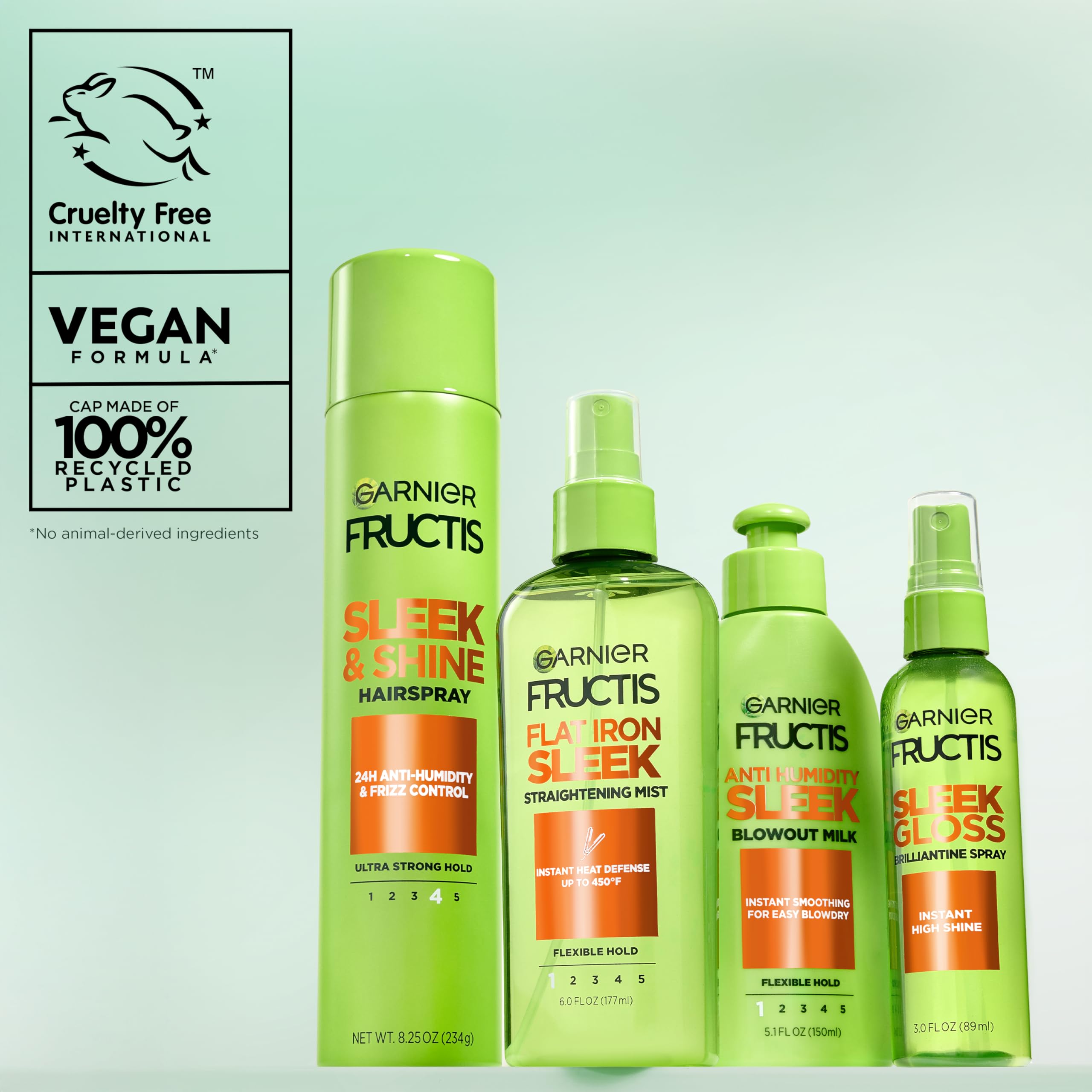 Garnier trio in travel pouch highlighting portability and convenience benefit