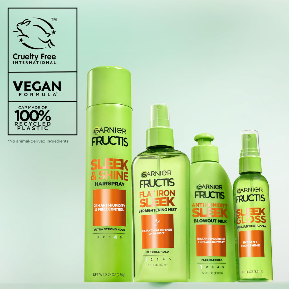 Garnier trio in travel pouch highlighting portability and convenience benefit